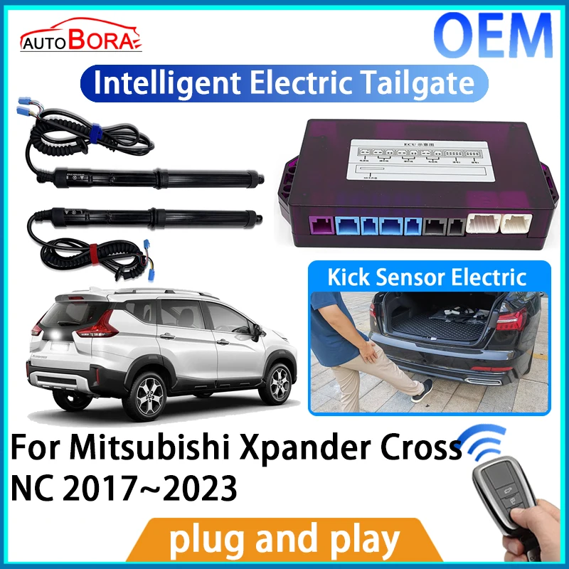 

ZhuCamX Intelligent Electric Tailgate Automatic Lifting Kit Remote Control Opener for Mitsubishi Xpander Cross NC 2017~2023