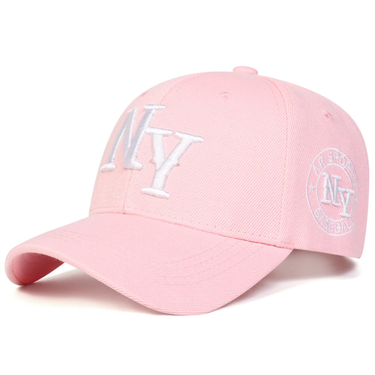 Unisex-Baseballmützen mit Buchstabenstickerei, für Frühling und Herbst, für den Außenbereich, verstellbare Freizeithüte, Sonnenschutzhut, Sportmütze – Detail 13