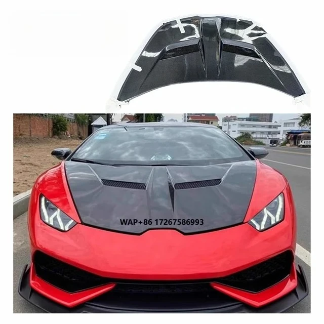 

Карбоновый капот для LP580 LP610 EVO: Обновленный обвес в стиле Vorsteiner из углеродного волокна