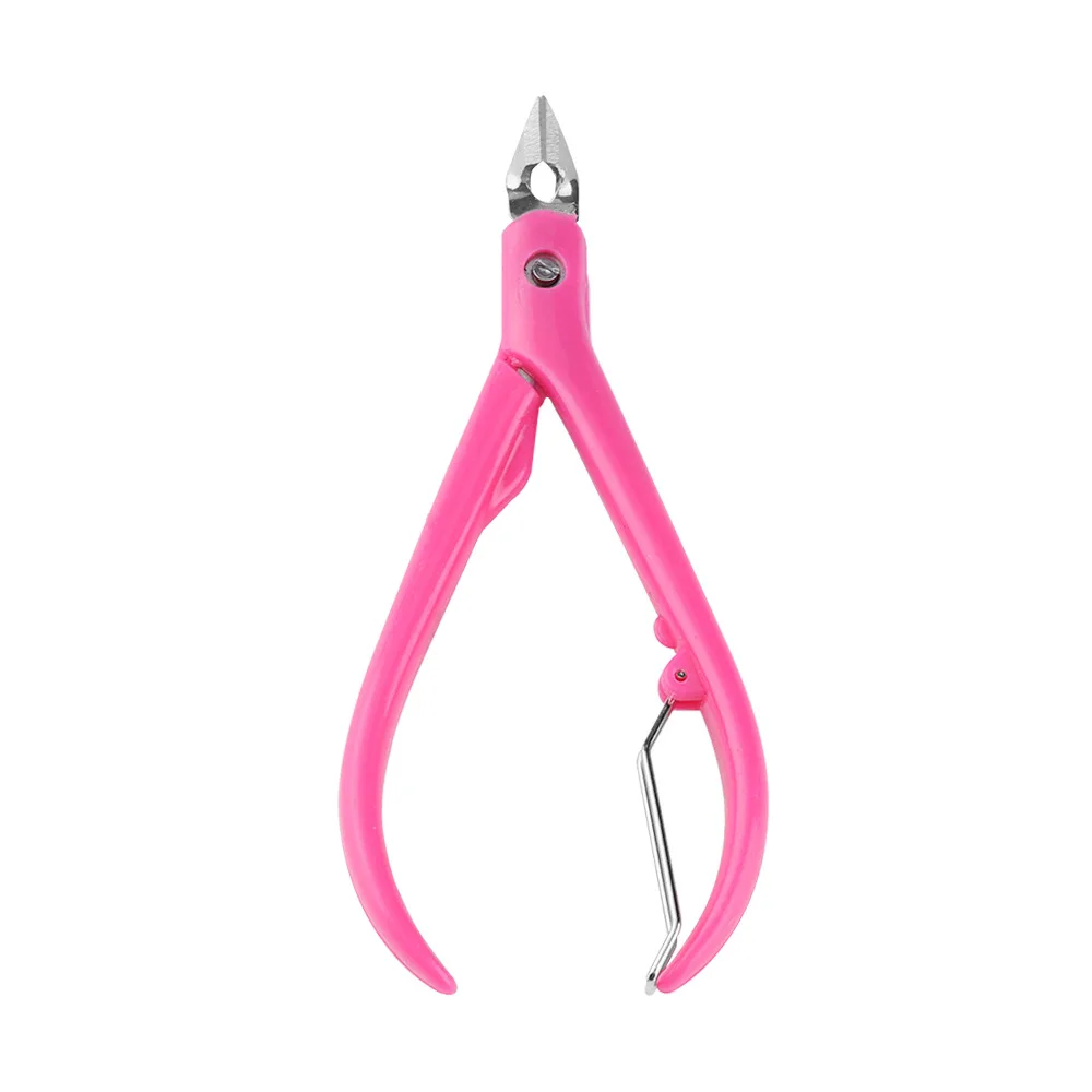 Hot Sale Fingernail Toenail Cuticle Nipper Trimming Stainless Steel Nail Clipper Cutter Cuticle Scissor Plier Manicure Tool