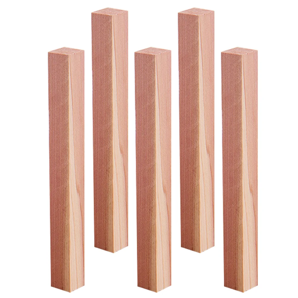 5pcs Cedar Blocks For Clothes Storage Red Cedar Blocks Wardrobe Cedar Planks Wardrobe Freshener For Closets Drawers