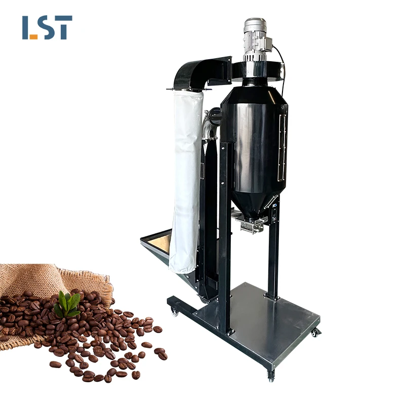 5Kg15kg 60kg stainless steel coffee bean decontamination machine high efficiency stone removal seed decontamination machine