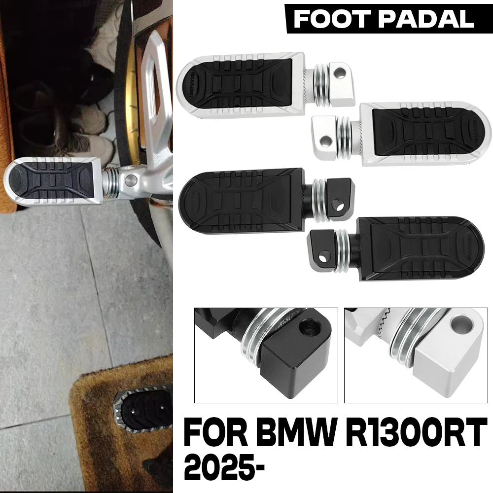 

Для R1300RT 2025 Новые задние подножки пассажирские вращающиеся подножки подходят для bmw r1300rt R 1300RT R 1300RT Запчасти для мотоциклов