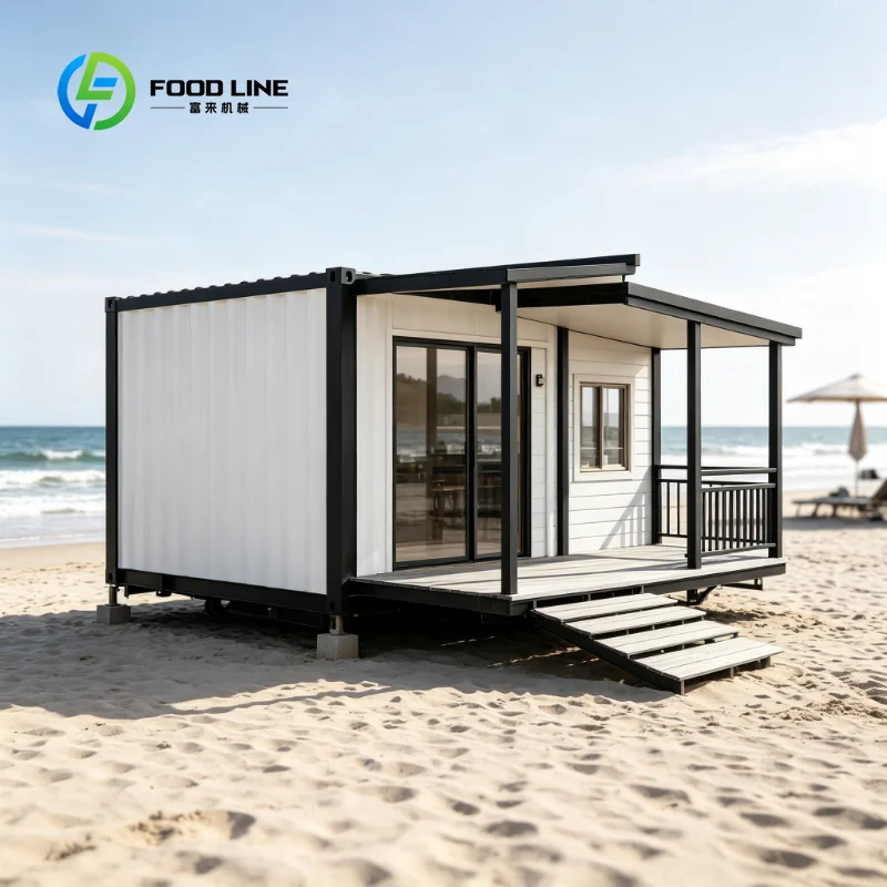 Multi‑scene Custom Double Wing Folding Container House 20 Feet 40 Feet Modern Design Easy Installation Home Office Hotel Room