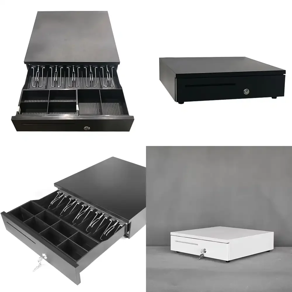 Metal POS Cash Drawer for POS Systems Money Tray 405L