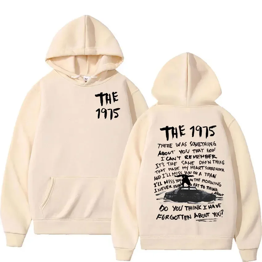 Sweat à Capuche Imprimé Rétro The 1975 About You pour Homme et Femme, Pull Gothique, Hip Hop, Décontracté, à la Mode, Streetwear