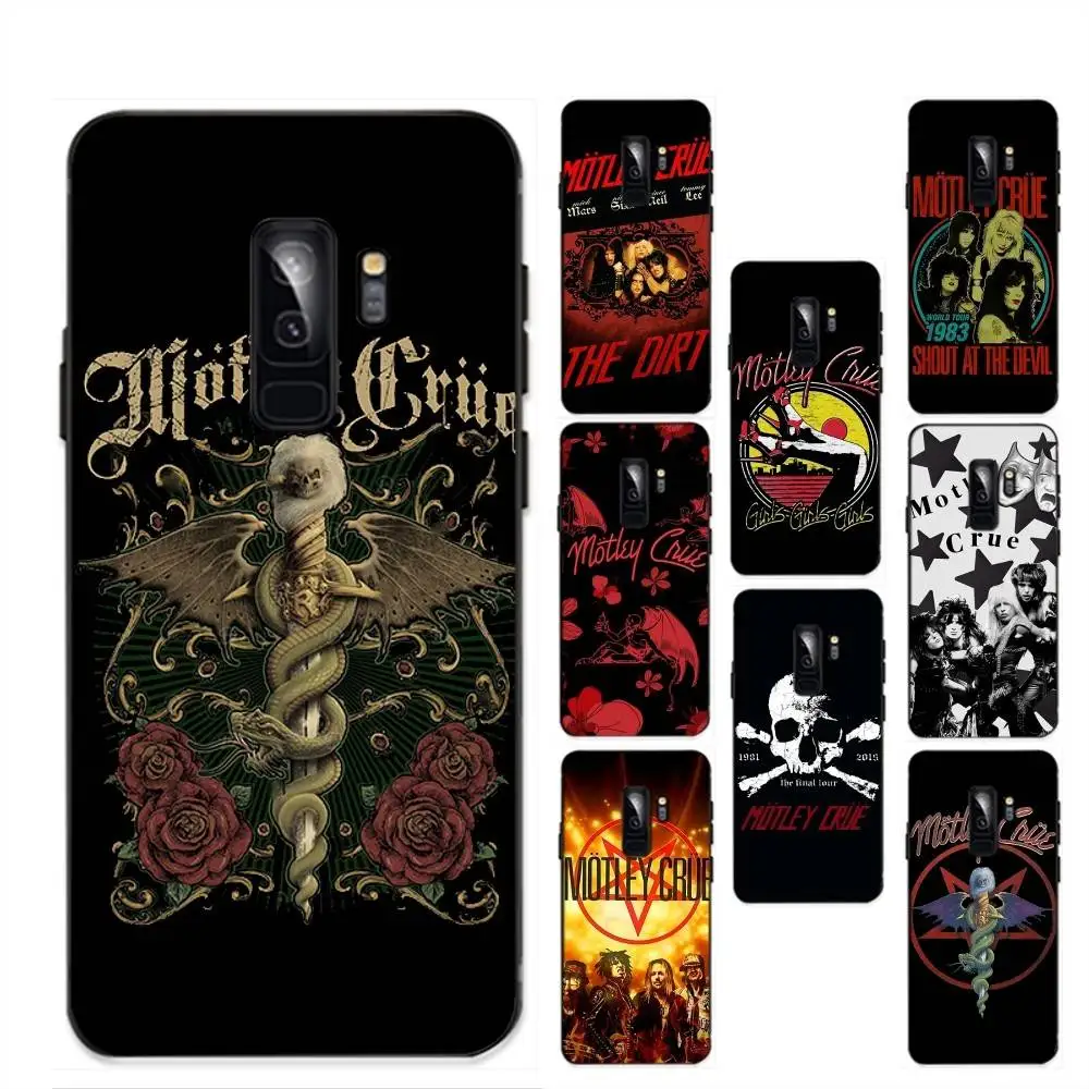 

Retro Band M-motley Classic C-crues Phone Case For Samsung S 9 10 20 21 22 23 30 23 24 Plus Lite Ultra FE S10lite Funda