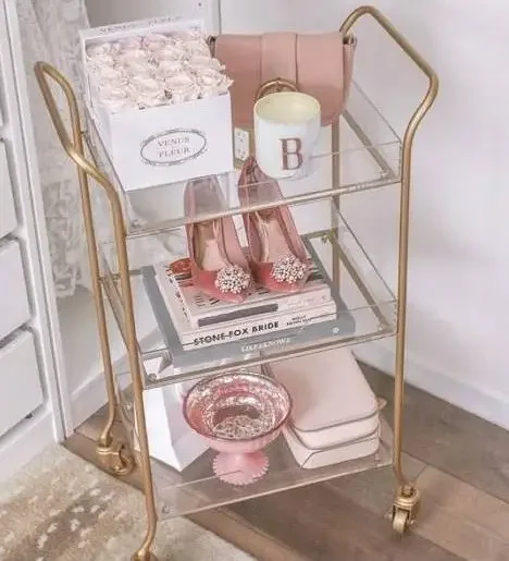 

zz Kitchen Storage Cart Sauce Bottle Trolley 3 Tier Kitchen Vegetable Basket trolley