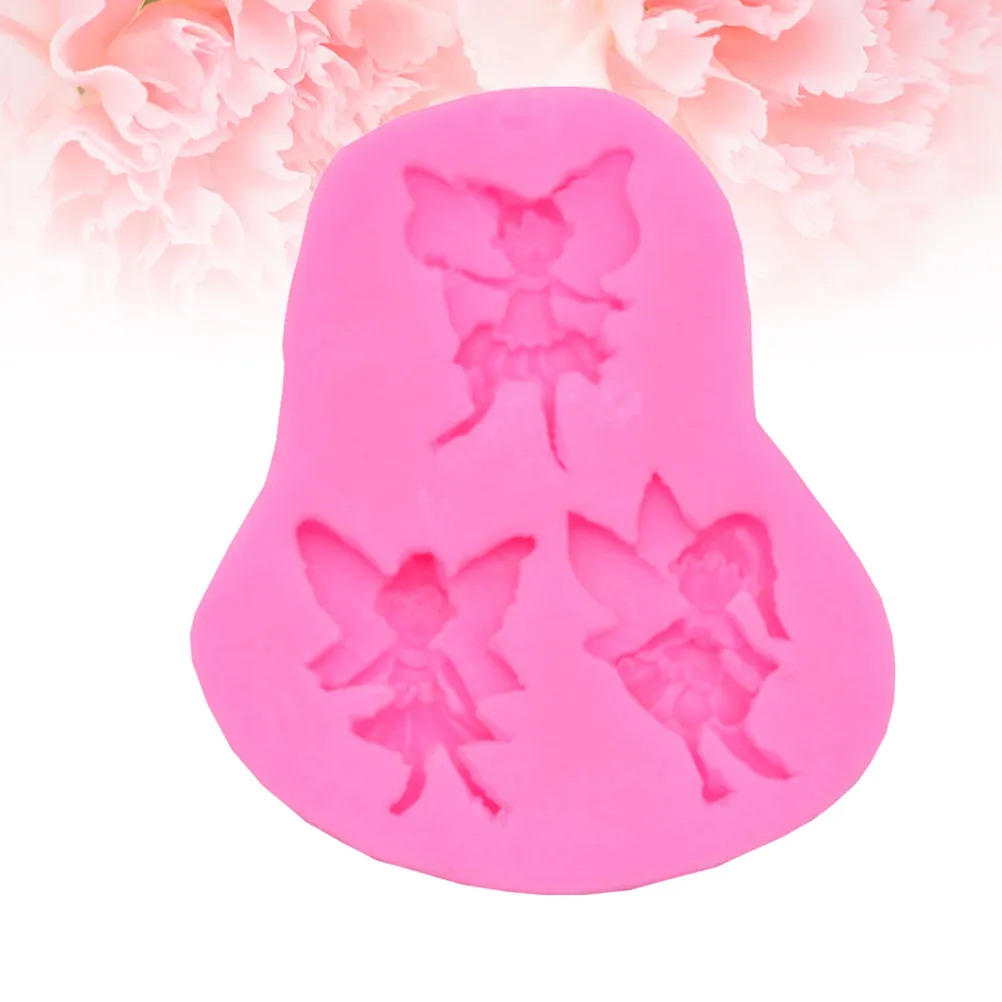 Silicone Elf Angel Mold Premium Non-Toxic Odorless Baking Tool for Fondant Cakes Chocolate Candy Ice Cubes Jelly Crafts Party