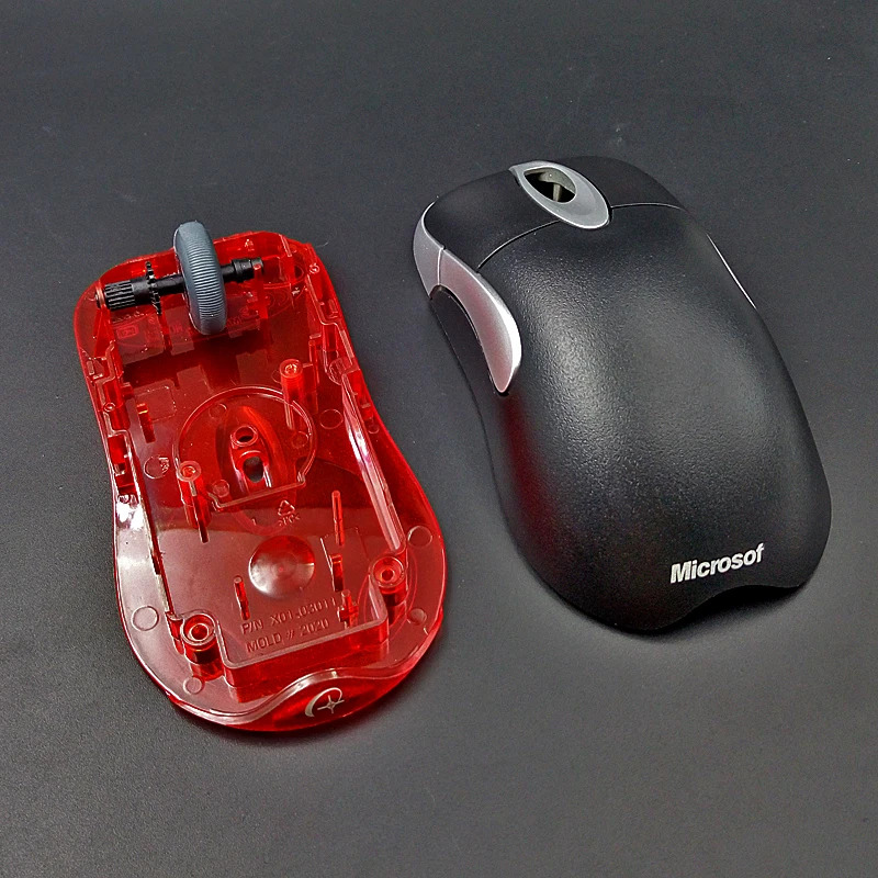 Coque de souris pour Microsoft IE3.0 IO1.1 Red Shlavabo, coque supérieure, étui astronomique, accessoires de roue, autocollants de pied de souris, cadeau, 1 pièce