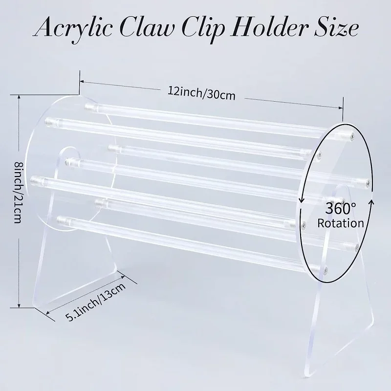 Thumbnail 2 - #14 Highest Rated Acrylic Hair Claw Clips to Buy in 2026