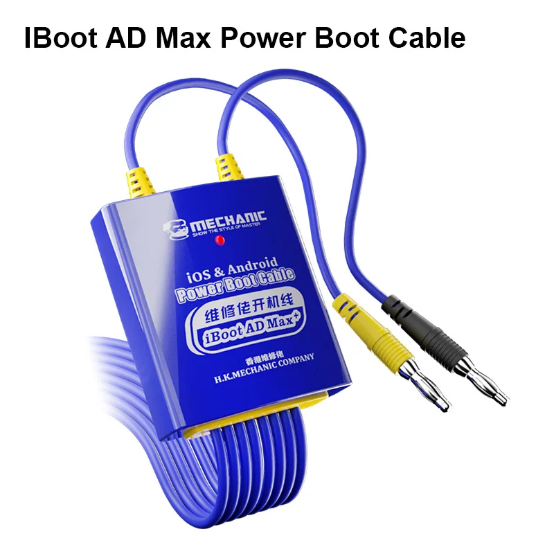 MECHANIC iBoot AD Max Power Supply Test Cable For Phone 6-15pm Android Repair Switch Power Test Cord