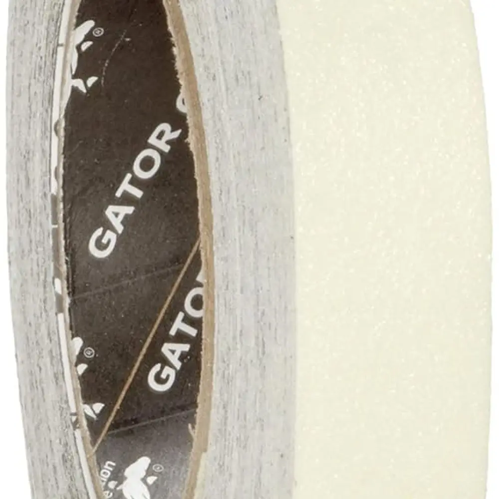 

1 Wide x 60' Long B-918 Grit-Coated Polyester Tape - Photoluminescent Anti-Skid Glow-in-the-Dark