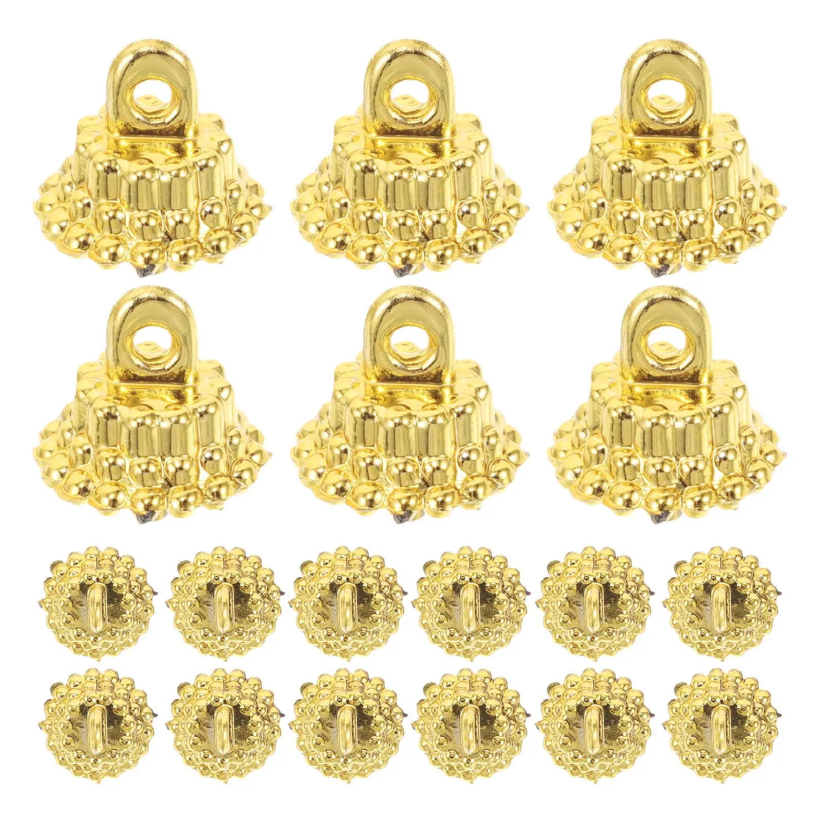 

100 Pcs Foam Decorative Hanging Heads Hangers Ornament Toppers Caps Christmas Light End Ball Pendant Covers Plastic Hat