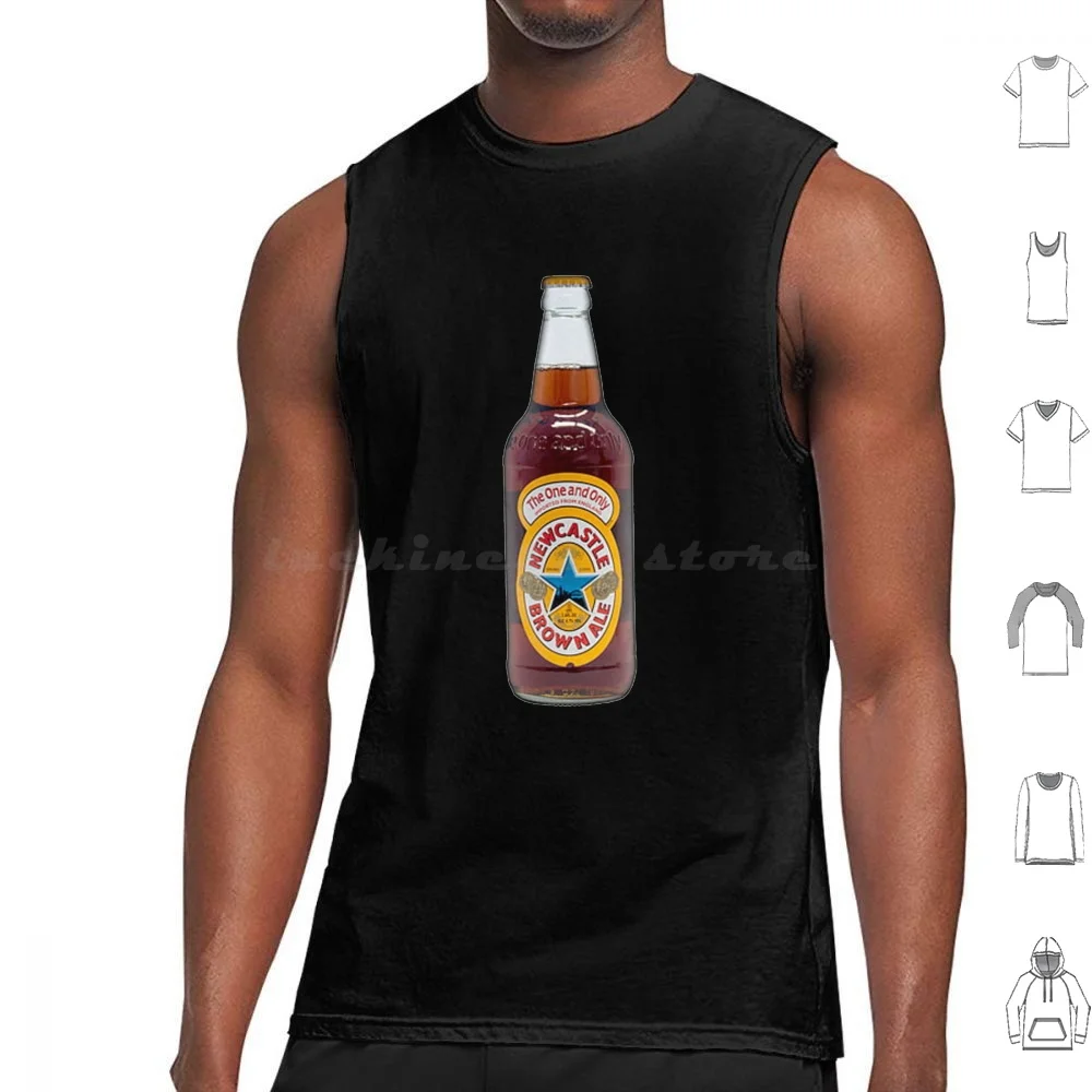 Bottle Of Brown Ale Tank Tops Vest Sleeveless Upon Tyne Geordie Saying Northern England Shearer Geordie Shore Funny British