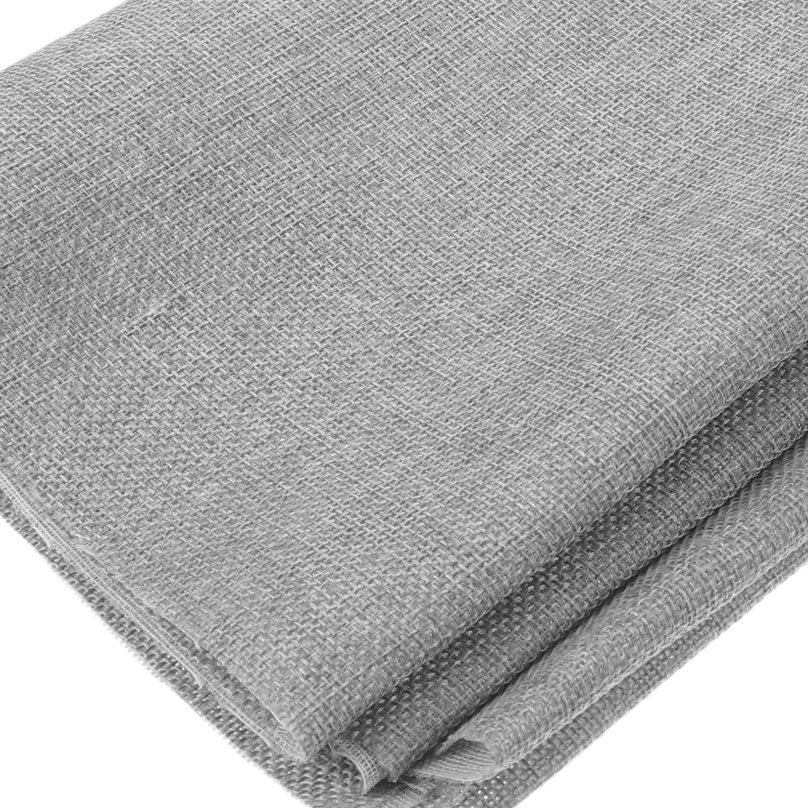 Linen Speaker Grill Cloth Vintage Dustproof Stereo Mesh Fabric 57.5x19.7 Inch Replacement for Theater Stage Ktv Audio Cabinet