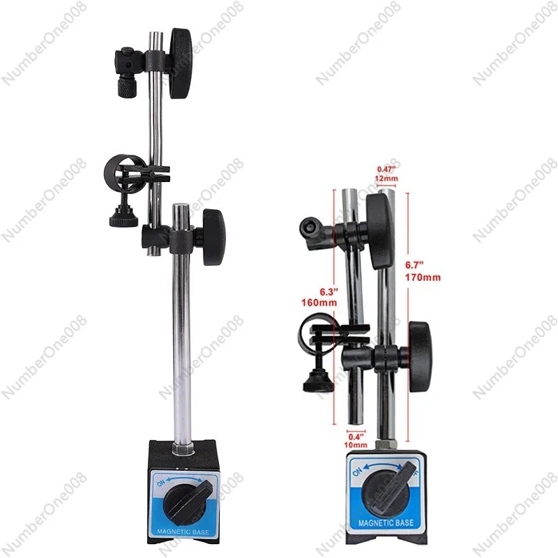 

Магнитное основание, магнитная подставка для часов, универсальная сильная магнитная присоска, циферблат, индикаторная подставка, микрометр, фиксированный кронштейн для подставки