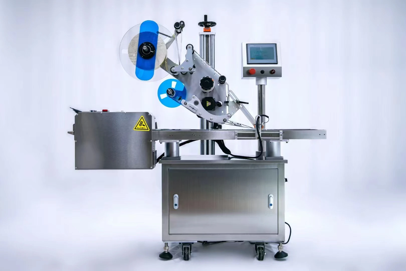 HL-210D Hot Selling Automatic Paging Labeller Label Sticker Labeling Machine For Labels/flat/paper/bags Items