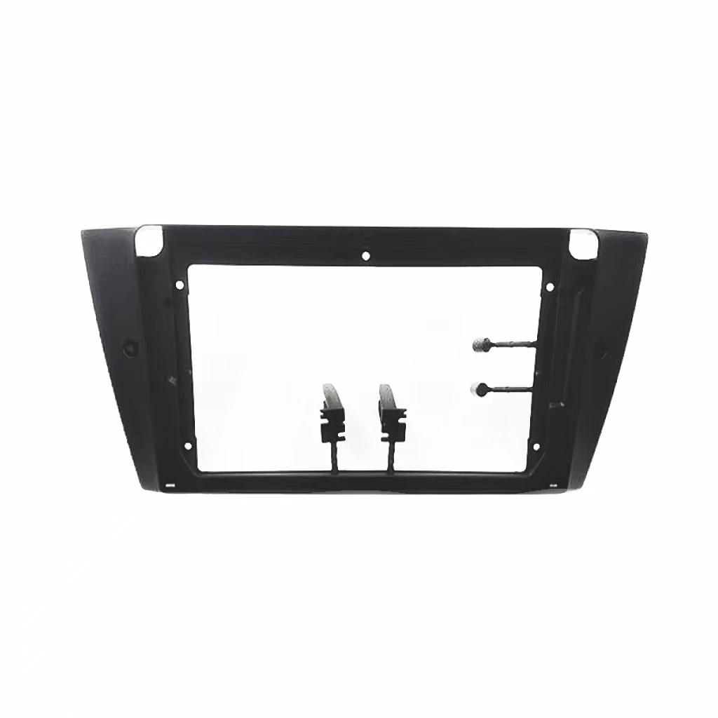 Frame Radio DVD Stereo CD Mobil 1/2Din untuk BMW E90 Layar Mobil 9 INCI, Panel Dekoder Canbus, Kit Panel Pemasangan