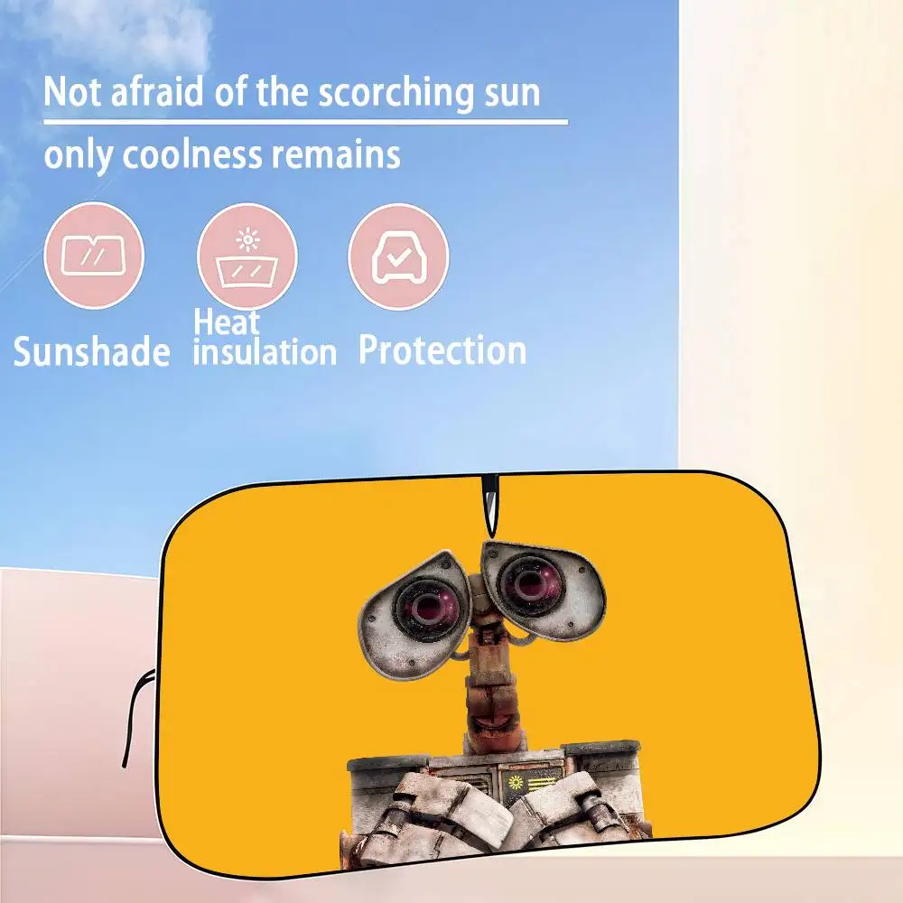 

Disney WALL-E Car SunShade Windshield Sun Shade Personalized Picture Block UV Rays Visor Protector