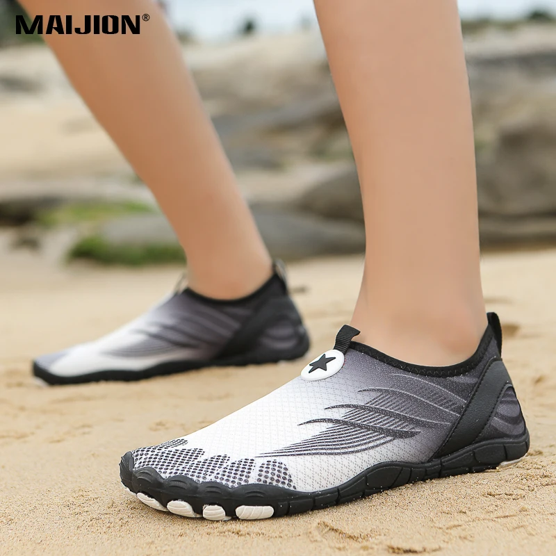 

Men Quick Dry Beach Aqua Shoes Women Seaside River Lake Wading Sneakers Non-slip Outdoor Water Sports Shoes Fishing Boating