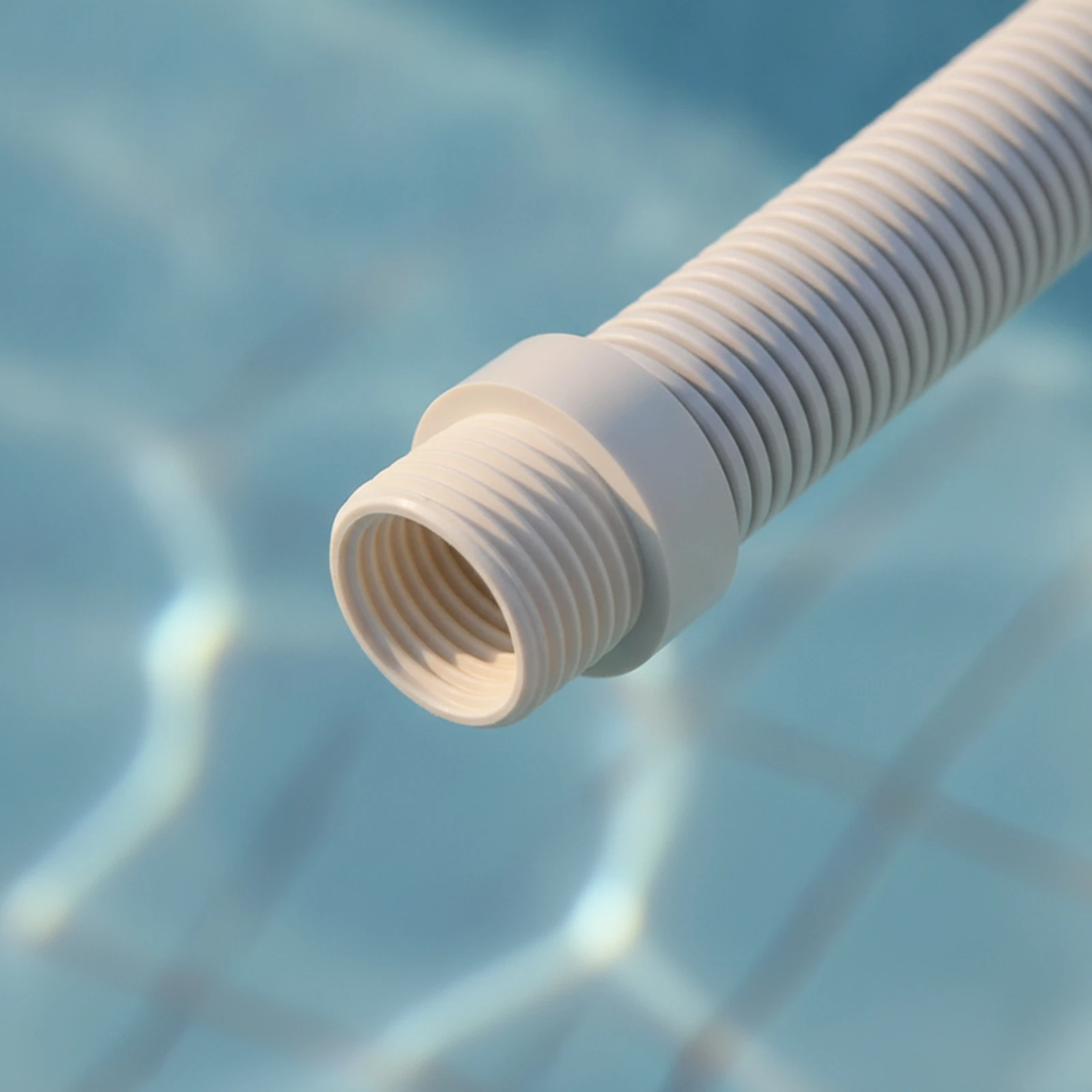Pool Light Conduit Corrugated Conduit with Threaded Fittings Sealed for Electricians