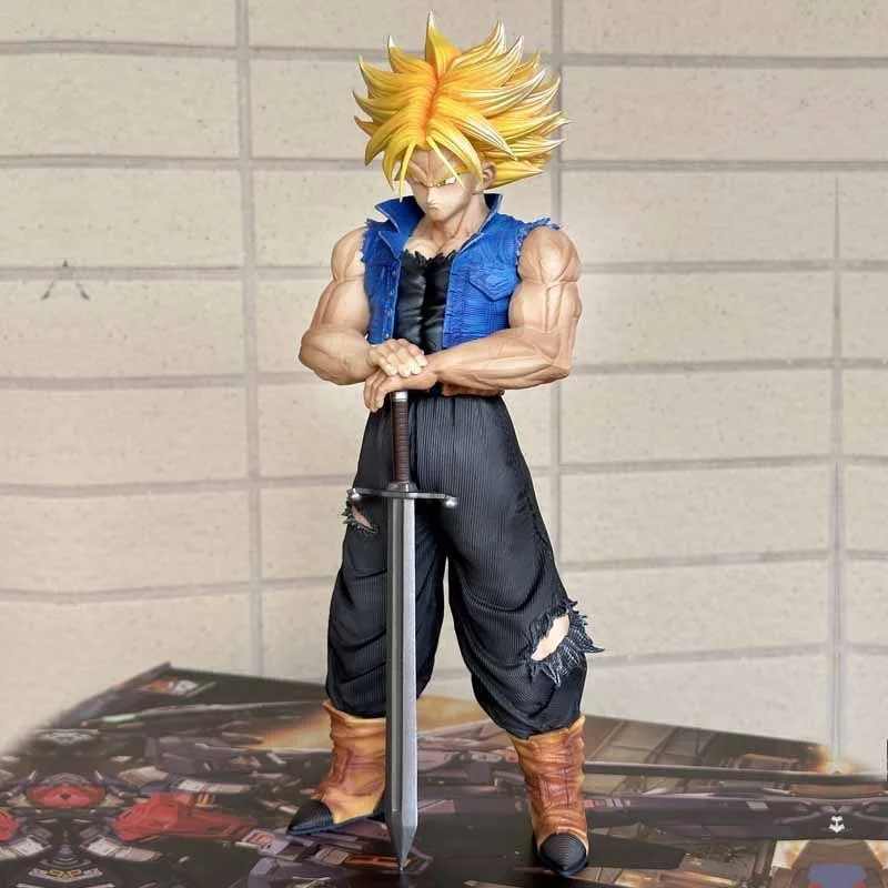 Anime Dragon Ball Z Figure DBZ Trunks Figure PVC Anime Collectible Model Toys Gifts