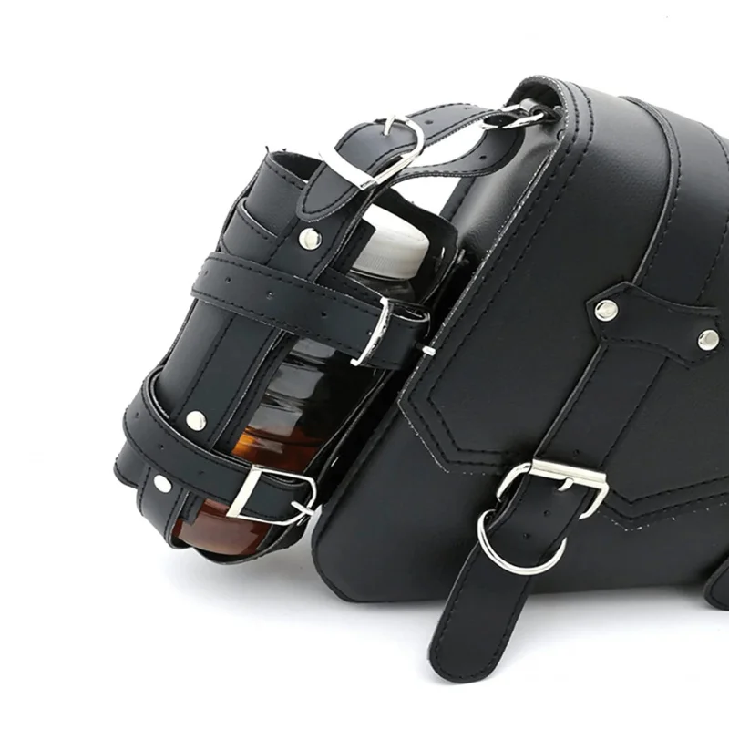 Custom Motorcycle Saddlebags for Harley Davidson Sportster XL 883 XL1200, V-Star, Shadow, Vulcan Replacement Accessories view 6