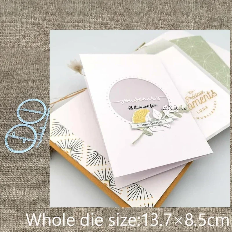 

Новый дизайн: металлические трафареты для вырезания, штампы для букв и кругов, декоративные вырезки для скрапбукинга, тиснение для альбомов, бумаги и карточек