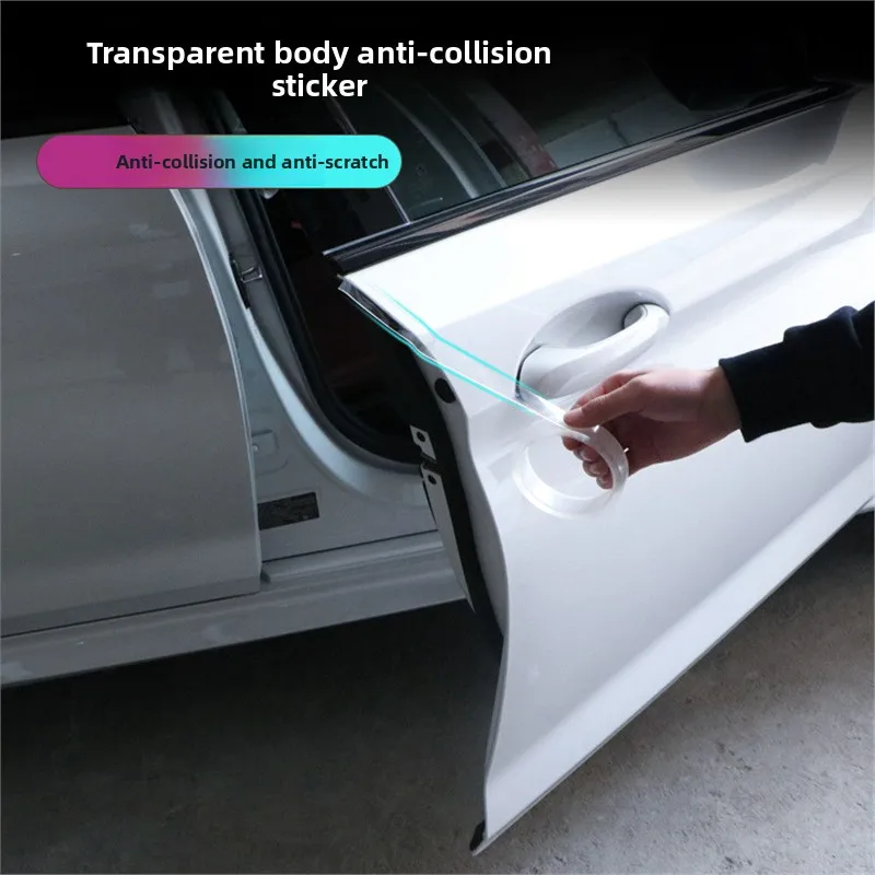 

Universal car threshold stickers, invisible transparent door and trunk step anti-collision stickers