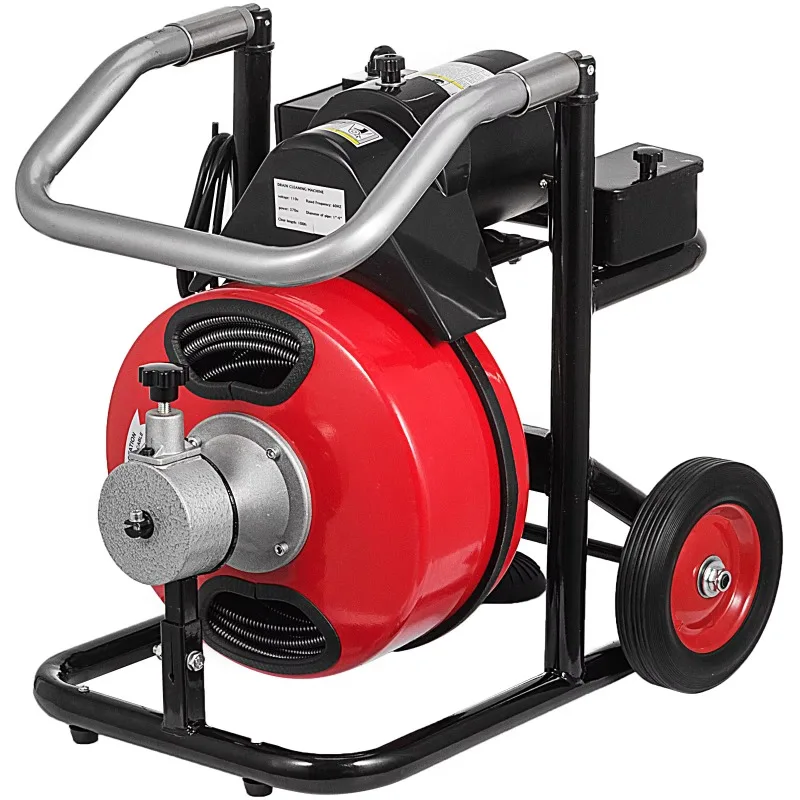 High Pressure Water Jetting Pipe Cleaning Machine Washer and Drain Sewer Cleaning Equipment