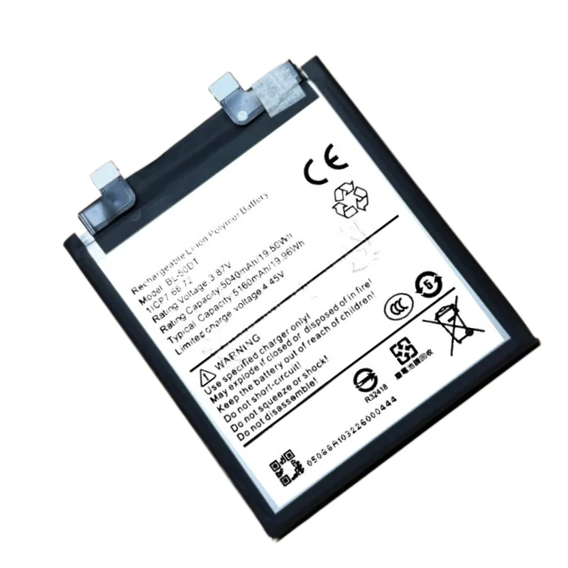 BL-50DT High Quality Phone Battery 3.87V 5160mAh For Tecno Phantom X2 Pro 5G AD9 ,Phantom X2 AD8 Replacement Battery
