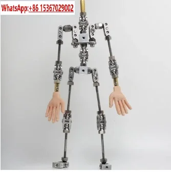 

PMA-20 20cm Upgraded Ready-to-assemble high quality stainless steel animation armature puppet for Stop Motion Character