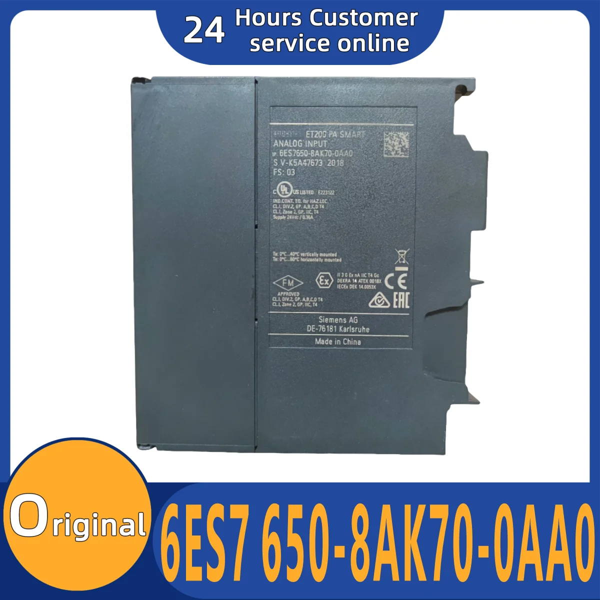 

Brand new original module 6ES7 650-8AK70-0AA0
