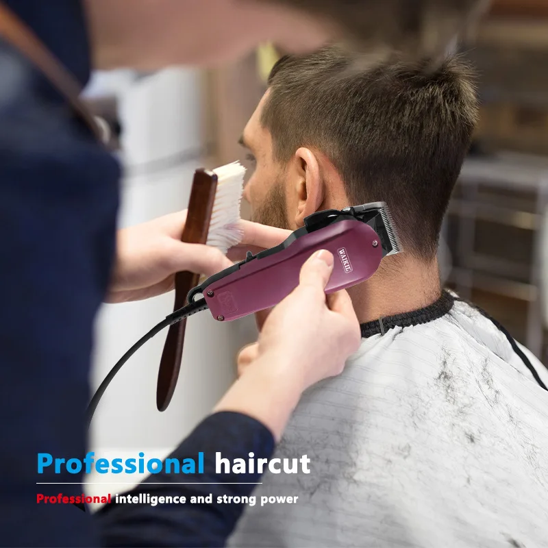 WAIKIL New Professional Men's Electric Hair clipper Plug in High Power Hair Trimmer Hair Gallery Special Barber Styling Tool