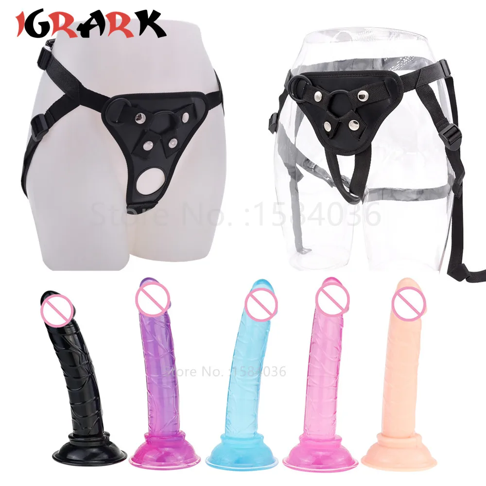 Hot Sale Black Leather Pants Dildo Holder Erotic Sex Toys for Women Men Lesbian Wearable Penis Panties Strap on Cock Adult Games