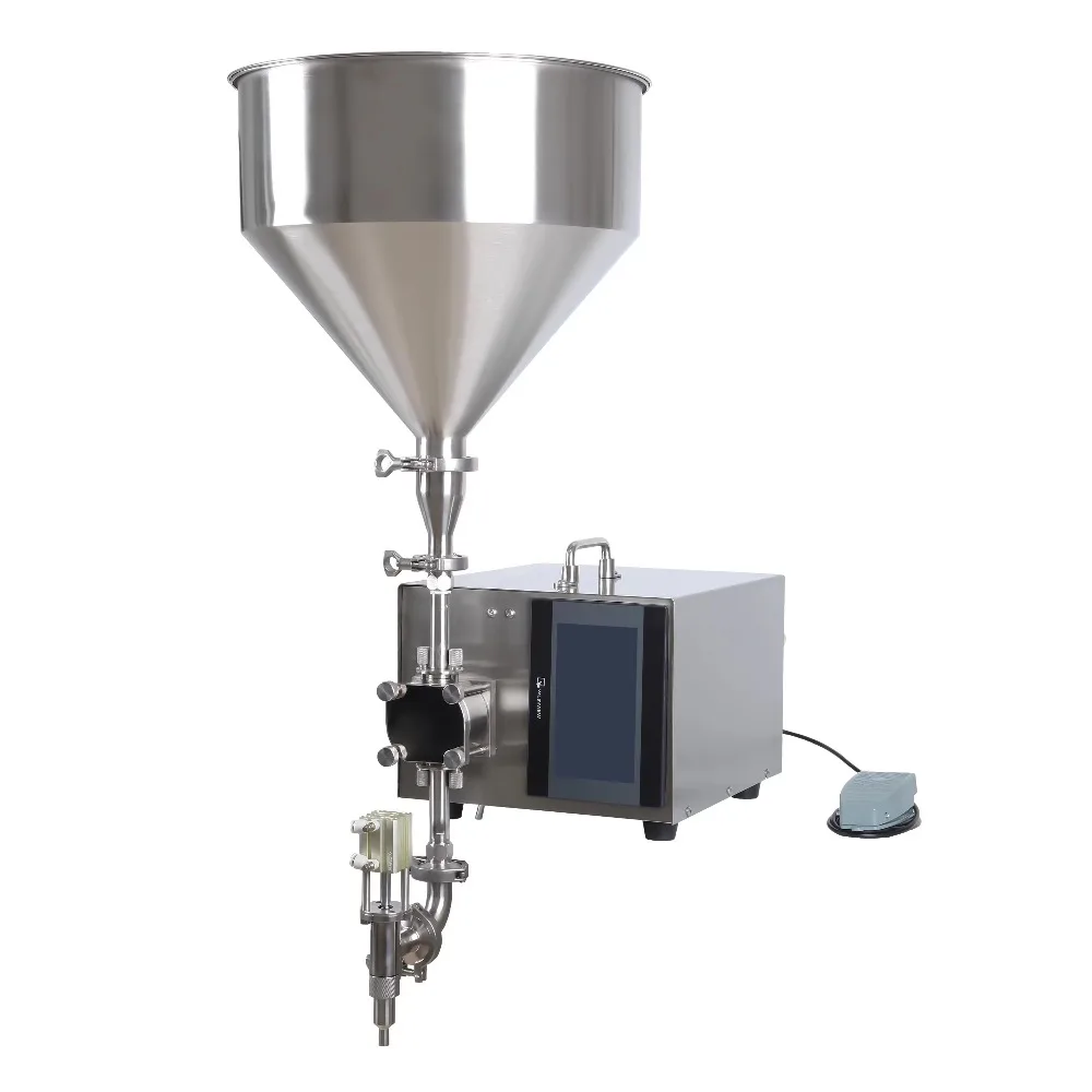 مكتب واحد علوي صلصة مرهم لصق زبدة كريم البترول هلام البارافين مول والعتاد مضخة آلة تعبئة رقمية