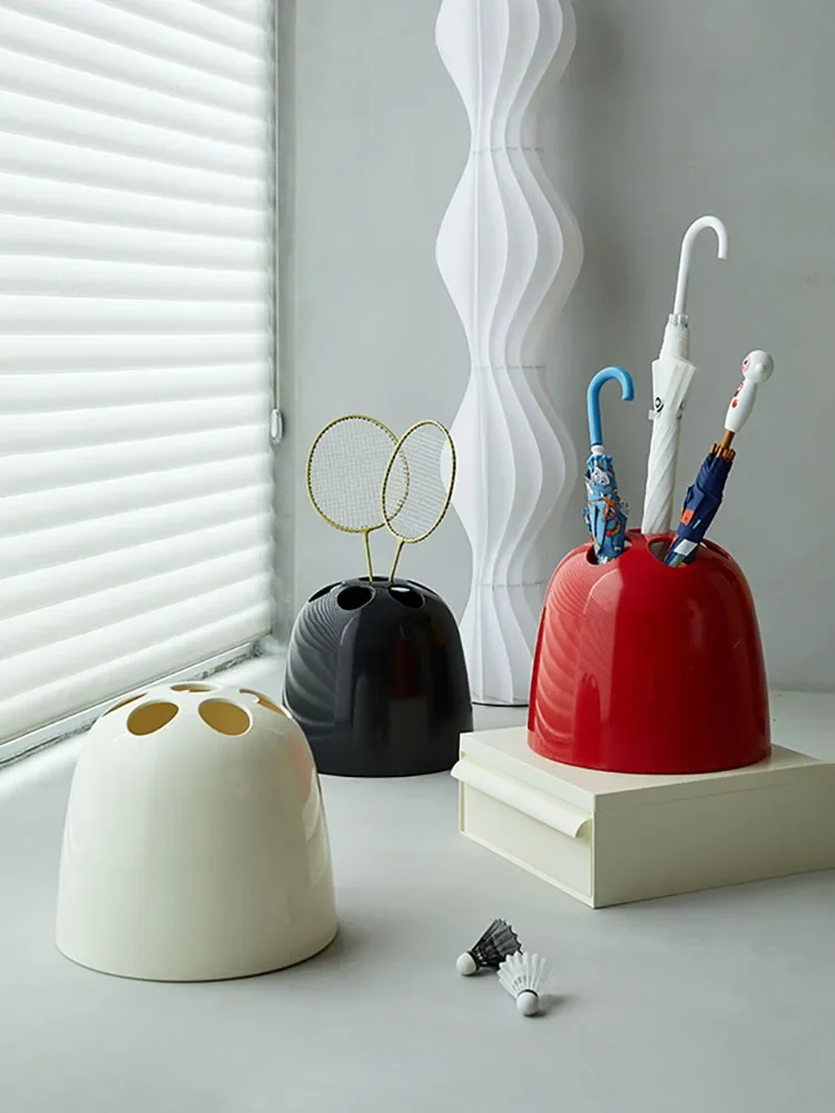 

Nordic Umbrella Stand Multifunction Home Umbrella Holder Living Room Furniture Entrance Umbrellas Holder Plastic Storage Shelf