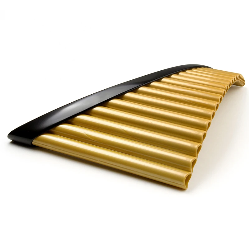 22 Pipes PanFlute With BaseHigh Quality G Key ABS Plastic Romania Pan Flute Music Instrument Tunable Panpipes Flauta Wholesale