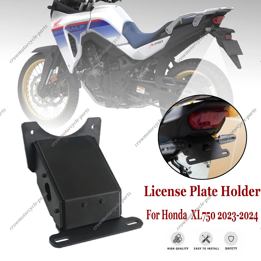 

For Honda XL750 TRANSALP XL 750 2023 Motorcycle Tail Tidy Fender Eliminator Rear License Plate Holder Bracket