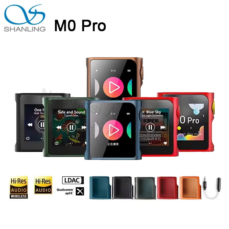 

SHANLING M0 Pro MP3 Player Two-Way Bluetooth 5.0 Portable Player MP3 Music Player Walkmen HIFI Hi-Res Audio LDAC 2*ES9219C DAC
