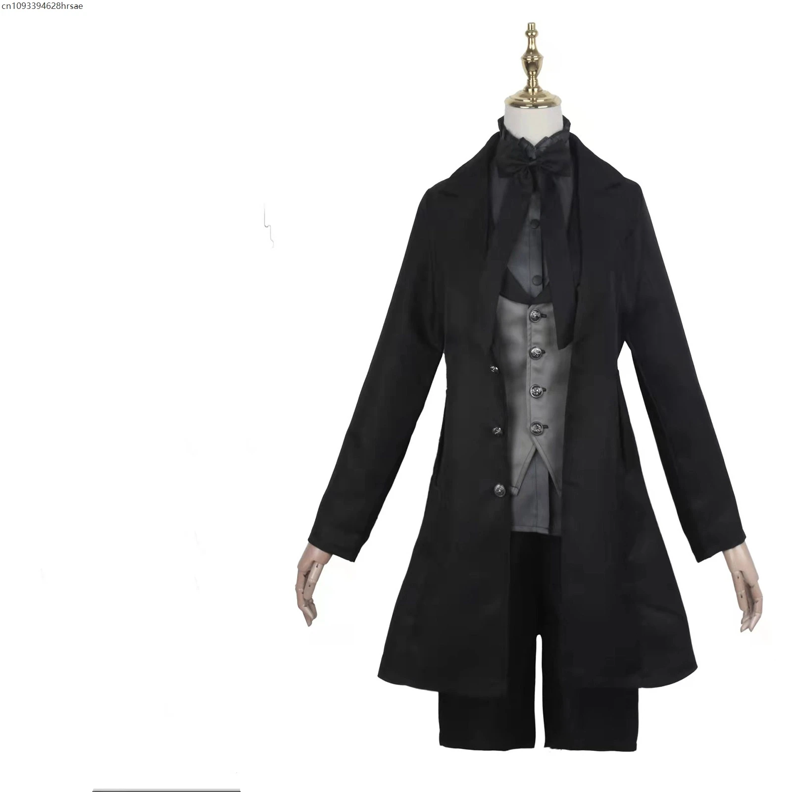 

Anime Cosplay Costume Black Devil Uniform Wig Halloween Carnival Party Suit Unisex Clothing 2025