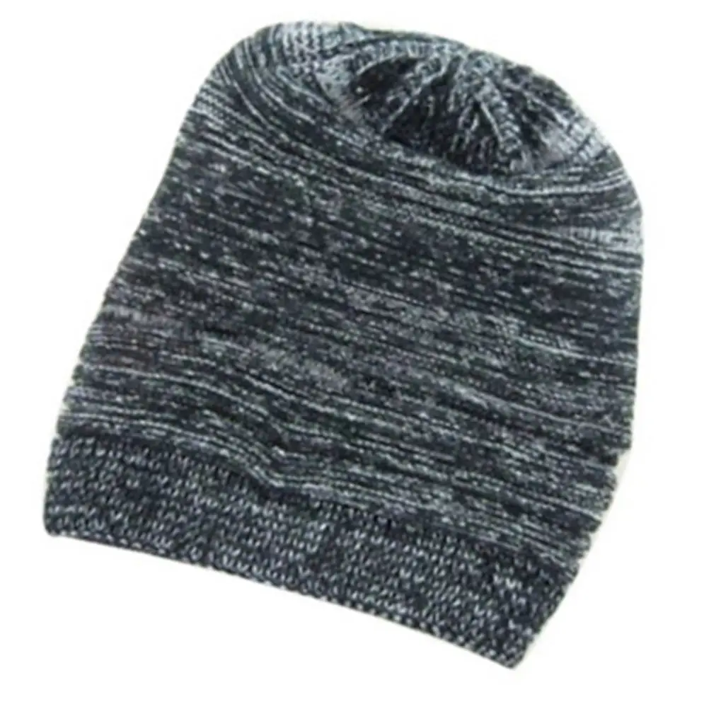 

Warm Knitted Hat Slouch Beanie Baggy Unisex Skull Cap Autumn And Men Women