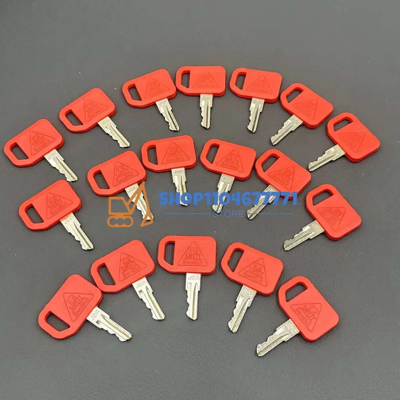 JDR Excavator Keys 10/5/1PCS for AT195302 AR51481 600 Loaders New