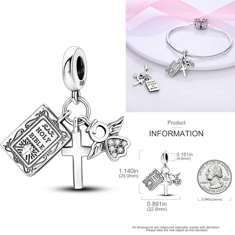 Neuer Russischer Matroschka-Anhänger aus 925 Sterling Silber, Russische Matroschka-Perle, Passend für Armbänder, DIY Damenschmuck Geschenk 2026 – Detail 25
