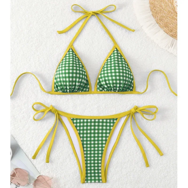 2025 مثير البيكينيات الإناث المايوه ملابس السباحة النسائية رفع ملابس سباحة حريمي لباس سباحة البرازيلي مجموعة البكيني بحر بركة الاستحمام