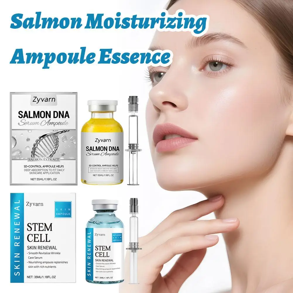 Ampolla de Síntese de ADN de Salmón PDRN, Suero Hidratante Profundo, Nutritivo, Iluminador, Calmante, Reparador de la Piel, Esencia Facial, Cuidado de la Piel Coreano