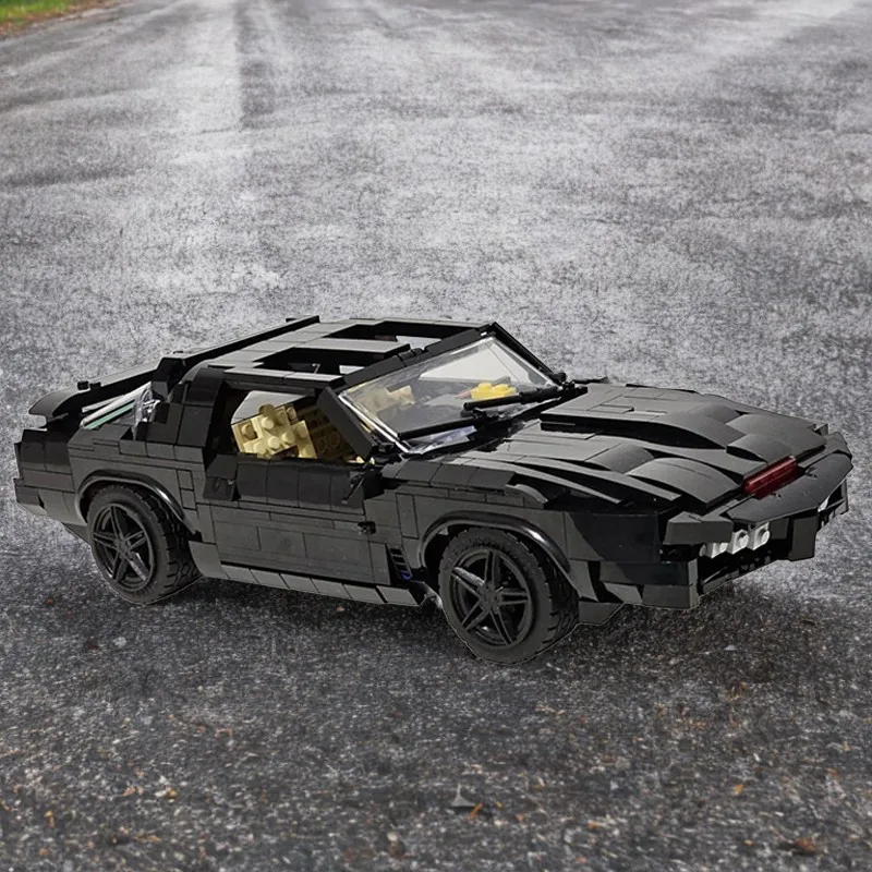 829PCS MOC Knightes Rideres KITT Sleek DIY Model Building Blocks Birthday Toys Gift