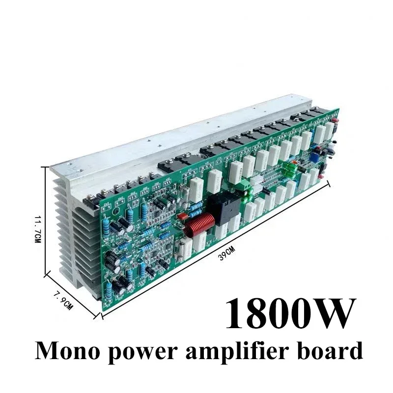 

1800w Mono Power Amplifier Board FET Joint Output High Power Replaces CA20 CA30 Amplifier Diy Audio