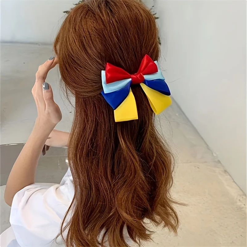 

1pc/2pcs Disney Snow Princess stage accesssories,cute hair clips,stage decorations, amusement park costumes clothing accessories